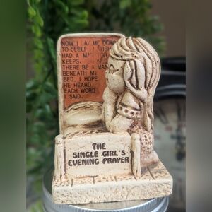 Vintage 1972 Paula Collectible Resin Figurine - Man For Keeps